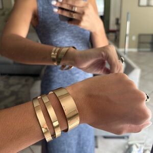Gold Cuff Bracelet